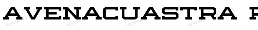 Avenacuastra Regular字体转换 Avenacuastra Regular字体转换